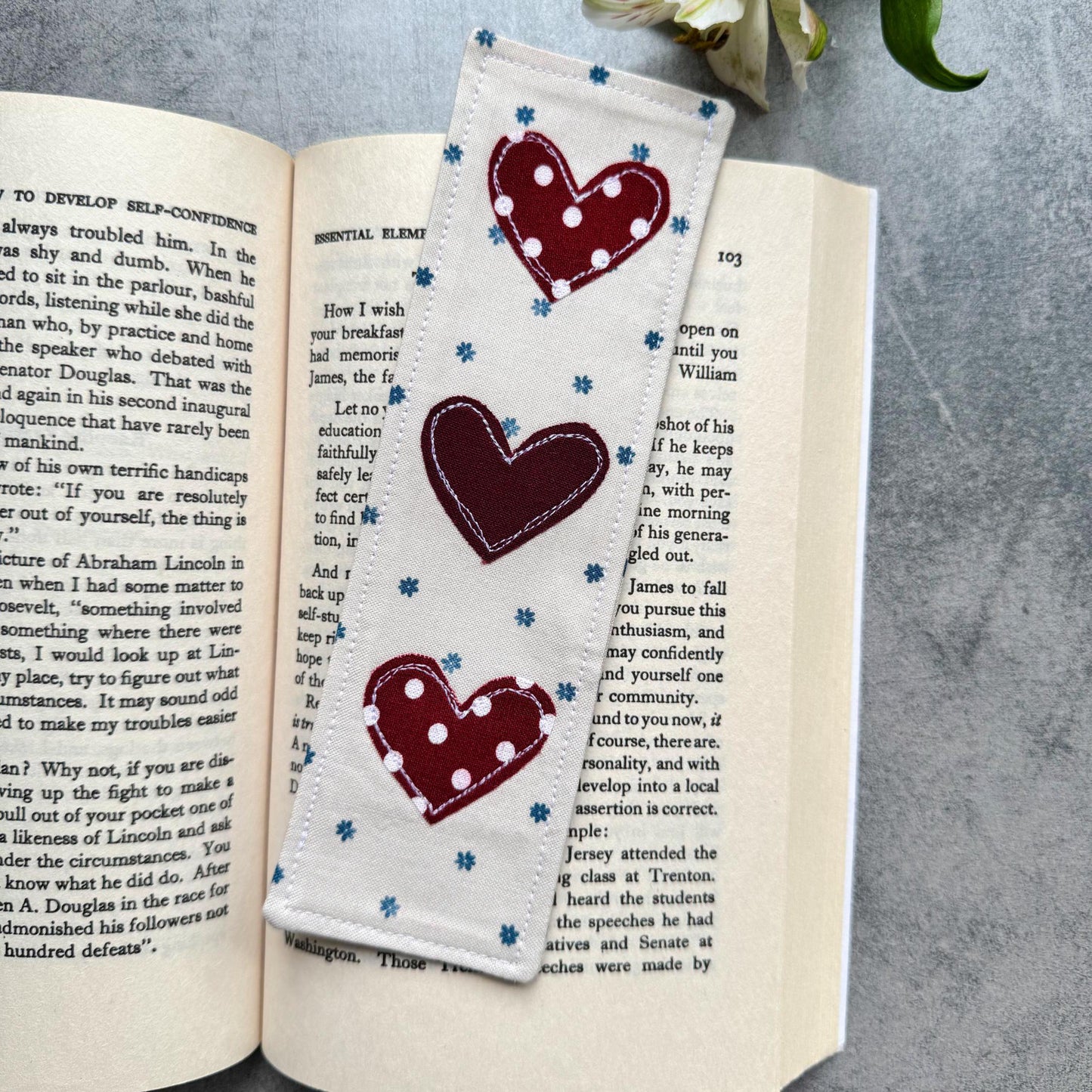 Fabric Bookmark Sewing Pattern – Beginner Friendly PDF Download