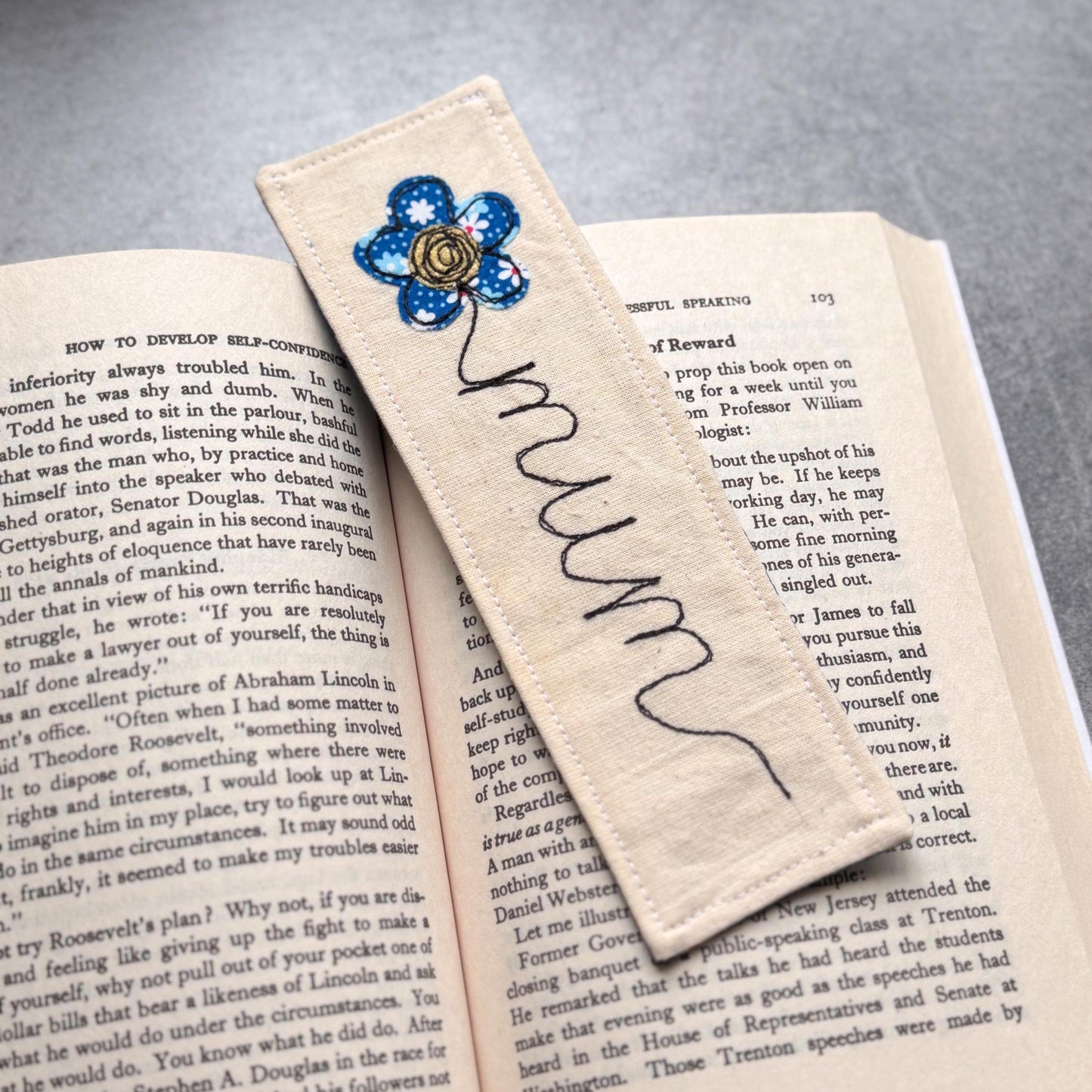 Fabric Bookmark Sewing Pattern – Beginner Friendly PDF Download